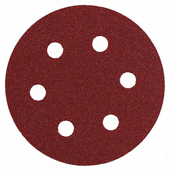 Диск шлифовальный CA331-V 225 мм 6 отв P150 (на липучке)