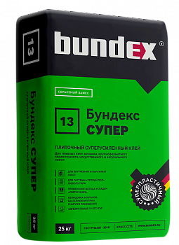 БУНДЕКС Супер Клей плиточный 25кг (48шт/п)