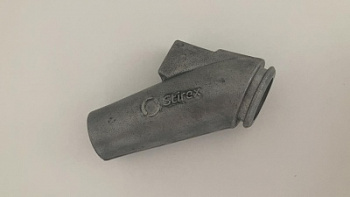 Головка сопла Stirex угловая 1" вн. алюм