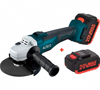Бесщёточная аккумуляторная угловая шлифмашина CAGB 18-125 Li BL X2 ALTECO 49832