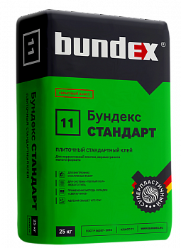 БУНДЕКС Стандарт Клей плиточный  25кг (48шт/п)