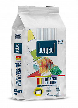 Bergauf KITT затирка серая  25кг (56шт/п)