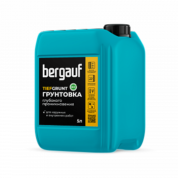 Грунтовка Bergauf TIEFGRUNT 10л (54шт/п)