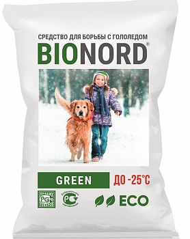 Материал противогололедный Бионорд Green 23кг до – 25С