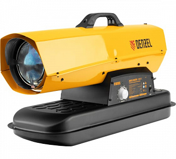Пушка тепловая дизельная DHG-25i 25 кВт 600 м3/ч прямой нагрев Denzel 96483 МИ