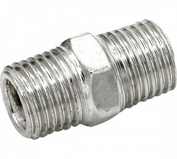 Ниппель 1/4"(Переходник RN14-RN14 наружняя резьба 1/4")
