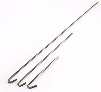 Тяга подвеса L-1000 мм (крючок) 3мм