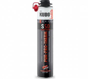 KUDO PROFF Напыл. бесшов.теплоизоляция выс.плотности; 1000 мл /12 /768 KUPPTER10S5.0