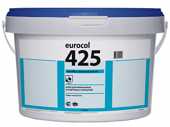 Клей для наполных покрытий 425 Euroflex Standard водно-дисперсионный 13 кг 