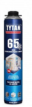 Пена профессиональная Tytan Professional 65 750мл зимняя 96443/16975