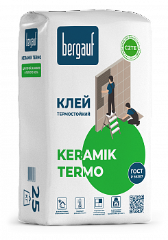 Bergauf Keramik Termo Клей для облицовки печей и каминов 25кг (56шт/п)