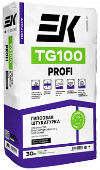 ЕК TG100 Смесь штукатурная 30 кг (45шт/пал)