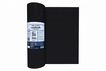 Мембрана профилированная Gruntflex Landshaft light 400 2*20м,40м2 Высота шипов 8 мм в Набережных Челнах